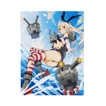 Kantai Collection Sexy Girl Velveteen Plush Polyester Blanket Bedroom Family