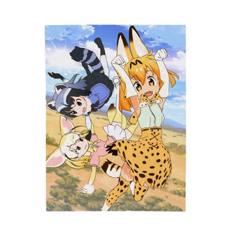 Kemono Friends Arts Velveteen Plush Polyester Blanket Bedroom Family