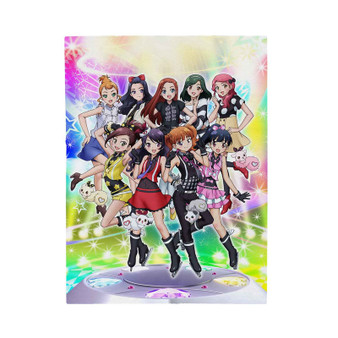 Pretty Rhythm Dear My Future Velveteen Plush Polyester Blanket Bedroom Family