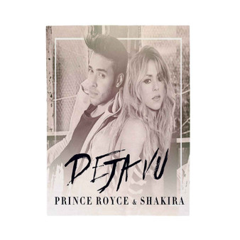 Prince Royce and Shakira Deja Vu Velveteen Plush Polyester Blanket Bedroom Family