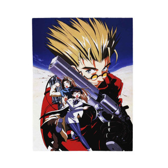 Trigun Best Velveteen Plush Polyester Blanket Bedroom Family