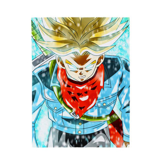 Trunks Super Saiyan Dragon Ball Super Best Velveteen Plush Polyester Blanket Bedroom Family