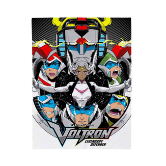 Voltron Legendary Defender Best Velveteen Plush Polyester Blanket Bedroom Family