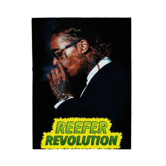 Wiz Khalifa Reefer Revolution Velveteen Plush Polyester Blanket Bedroom Family