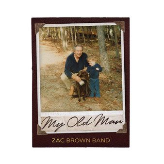 Zac Brown Band My Old Man Velveteen Plush Polyester Blanket Bedroom Family