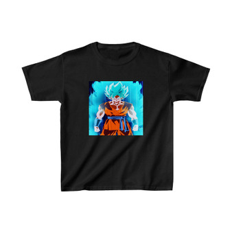 Goku Super Saiyan Blue Dragon Ball Super Best Unisex Kids T-Shirt Clothing Heavy Cotton Tee