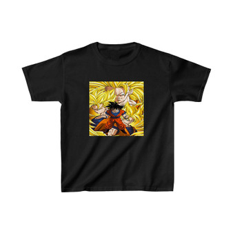 Goku Super Saiyan Transformation Dragon Ball Unisex Kids T-Shirt Clothing Heavy Cotton Tee