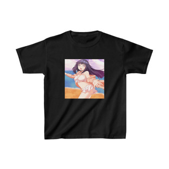 Hinata Hyuga Naruto Shippuden Unisex Kids T-Shirt Clothing Heavy Cotton Tee