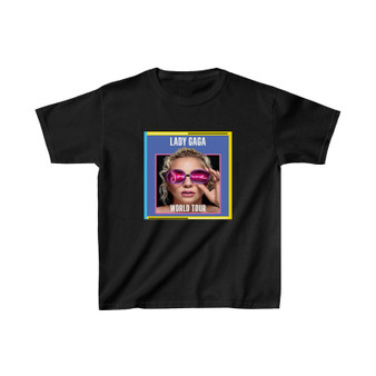 Lady Gaga Joanne World Tour 2017 Unisex Kids T-Shirt Clothing Heavy Cotton Tee