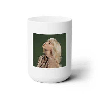 Billie Eilish White Ceramic Mug 15oz With BPA Free