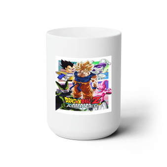 Dragon Ball Z Abridged White Ceramic Mug 15oz With BPA Free