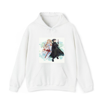 Sword Art Online Kirito and Asuna Arts Unisex Hoodie Heavy Blend Hooded Sweatshirt