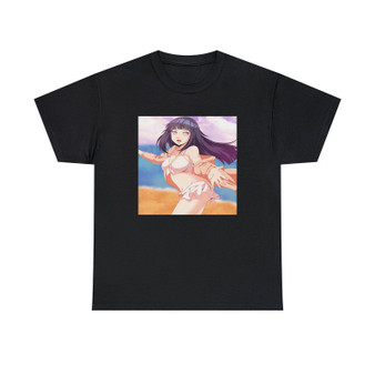 Hinata Hyuga Naruto Shippuden Unisex T-Shirts Classic Fit Heavy Cotton Tee Crewneck