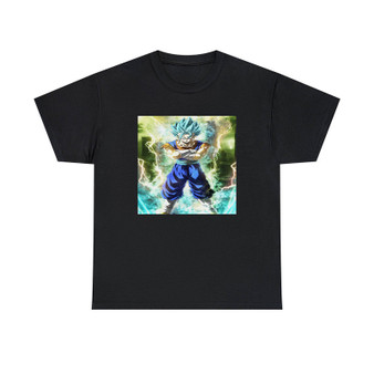 Vegito Super Saiyan Blue Dragon Ball Super Best Unisex T-Shirts Classic Fit Heavy Cotton Tee Crewneck