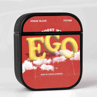 Boost My Ego Kodak Black Feat Future AirPods Case Cover Sublimation Hard Durable Plastic Glossy