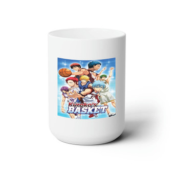 Kuroko s Basketball White Ceramic Mug 15oz With BPA Free