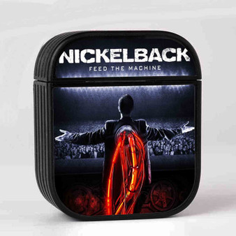 Nickelback Feed the Machine AirPods Case Cover Sublimation Hard Durable Plastic Glossy