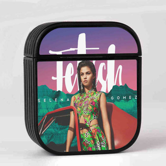 Selena Gomez Fetish ft Gucci Mane AirPods Case Cover Sublimation Hard Durable Plastic Glossy