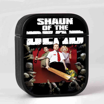 Shaun of the Dead AirPods Case Cover Sublimation Hard Durable Plastic Glossy