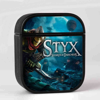 Styx Shards of Darkness AirPods Case Cover Sublimation Hard Durable Plastic Glossy
