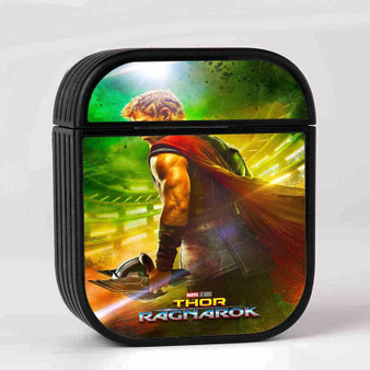 Thor Ragnarok Ink AirPods Case Cover Sublimation Hard Durable Plastic Glossy