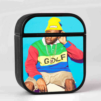 Tyler The Creator AirPods Case Cover Sublimation Hard Durable Plastic Glossy