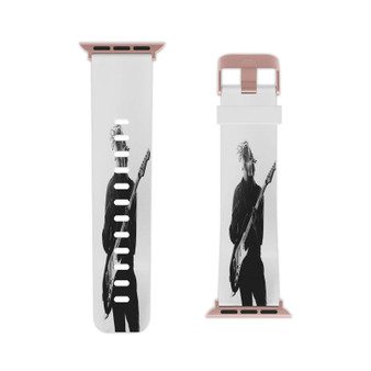 Matt Healy Guitar Apple Watch Band Professional Grade Thermo Elastomer Replacement Straps