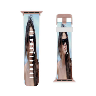 Selena Gomez Cigarette Apple Watch Band Professional Grade Thermo Elastomer Replacement Straps