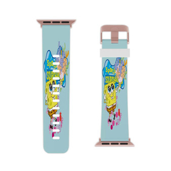 Spongebob Squarepants Apple Watch Band Professional Grade Thermo Elastomer Replacement Straps