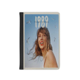 Taylor Swift 1989 Taylor s Version PU Faux Black Leather Passport Cover Wallet Holders Luggage Travel