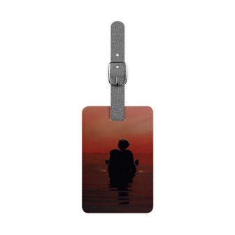 Harry Styles Sign of the Times Polyester Saffiano Rectangle White Luggage Tag Card Insert