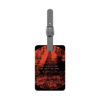 Twenty One Pilots Polyester Saffiano Rectangle White Luggage Tag Card Insert