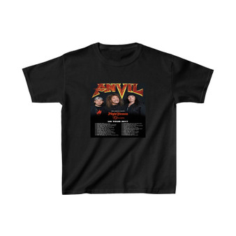 Anvil Night Demon Unisex Kids T-Shirt Clothing Heavy Cotton Tee