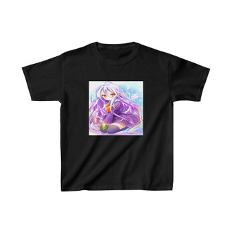 Shiro No Game No Life Unisex Kids T-Shirt Clothing Heavy Cotton Tee