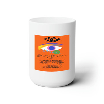 Bag Raiders White Ceramic Mug 15oz Sublimation BPA Free