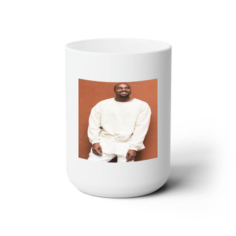 Kanye West White Ceramic Mug 15oz Sublimation BPA Free