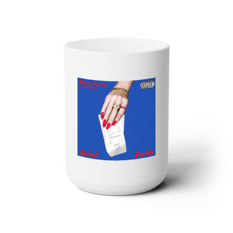 Katy Perry feat Nicki Minaj Swish Swish White Ceramic Mug 15oz Sublimation BPA Free