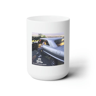 Stay Stoned Wiz Khalifa White Ceramic Mug 15oz Sublimation BPA Free