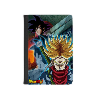 Dragon Ball Super Trunks PU Faux Leather Passport Cover Wallet Black Holders Luggage Travel