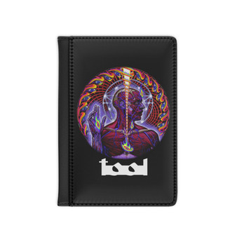 Lateralus Tool Band PU Faux Black Leather Passport Cover Wallet Holders Luggage Travel