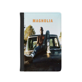 Magnolia Buddy Feat Wiz Khalifa PU Faux Leather Passport Cover Wallet Black Holders Luggage Travel