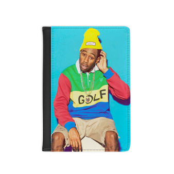 Tyler The Creator PU Faux Leather Passport Cover Wallet Black Holders Luggage Travel