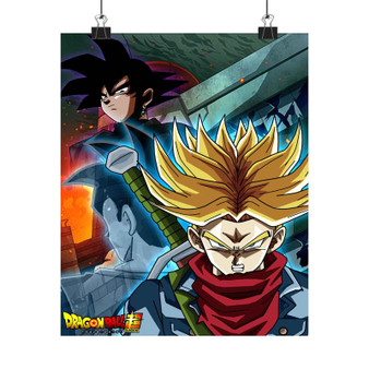 Dragon Ball Super Trunks Silky Poster Satin Art Print Wall Home Decor