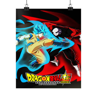 Goku vs Jiren Dragon Ball Super Silky Poster Satin Art Print Wall Home Decor