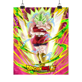 Kale Super Saiyan Dragon Ball Super Silky Poster Satin Art Print Wall Home Decor