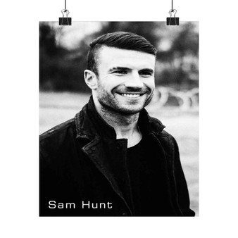 Sam Hunt Silky Poster Satin Art Print Wall Home Decor