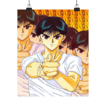 Yusuke Urameshi Silky Poster Satin Art Print Wall Home Decor