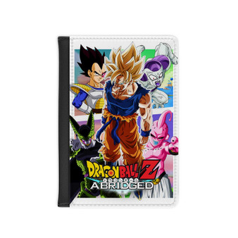 Dragon Ball Z Abridged PU Faux Black Leather Passport Cover Wallet Holders Luggage Travel