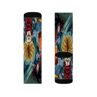 Dragon Ball Super Trunks Sublimation White Socks Polyester Unisex Regular Fit