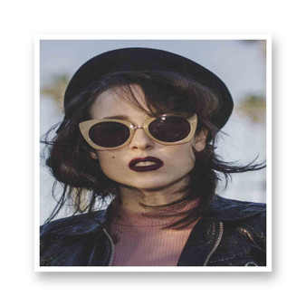 Allie X Kiss-Cut Stickers White Transparent Vinyl Glossy
